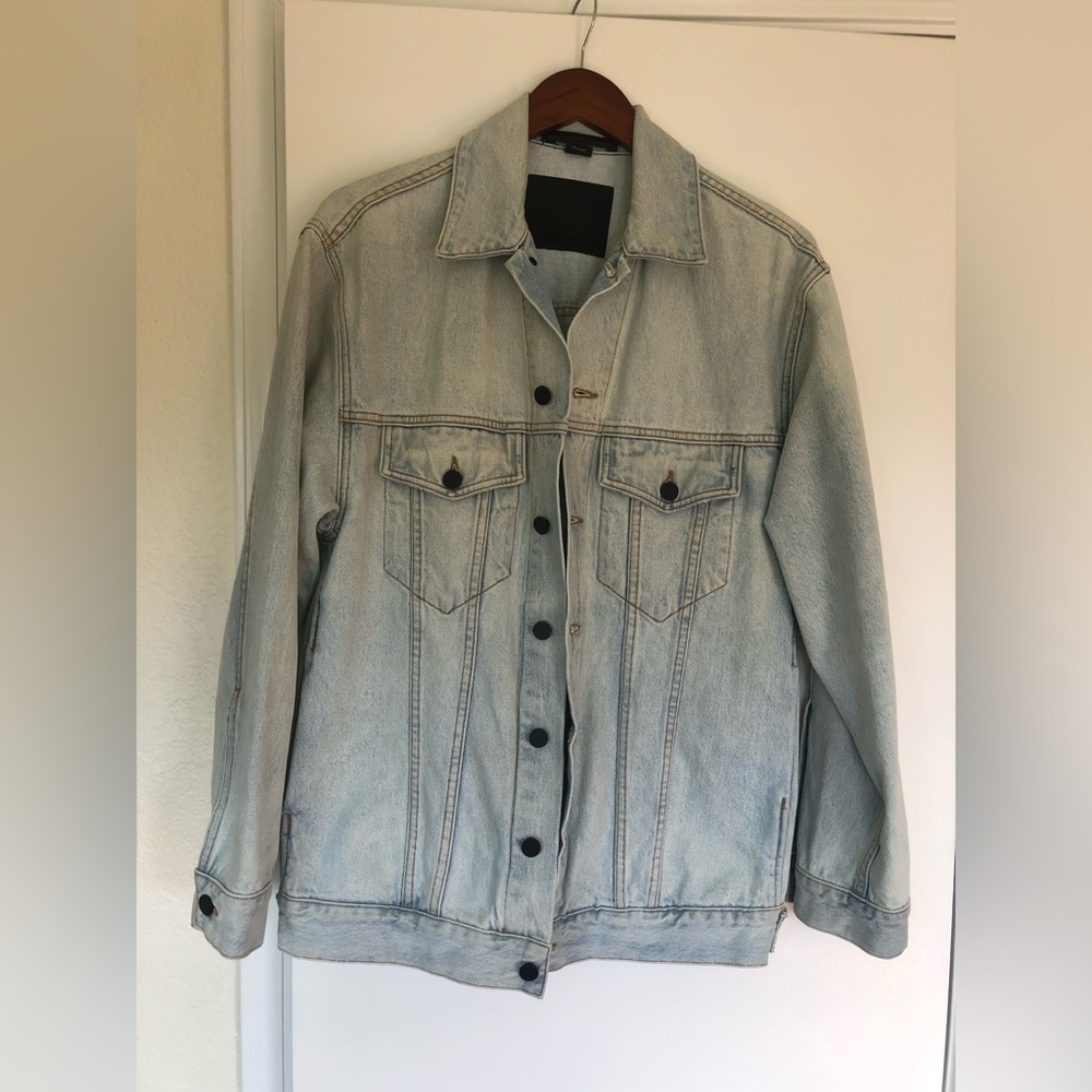 Alexander wang oversized denim Jacket Daze